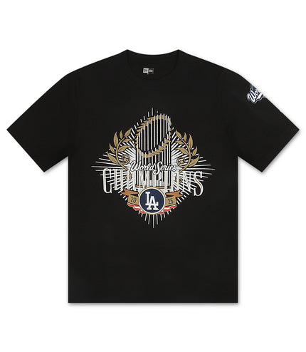 New Era LA Dodgers Trophy Tee - Black