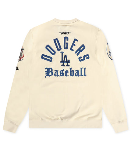 Pro Standard LA Dodgers National League Crewneck - Eggshell
