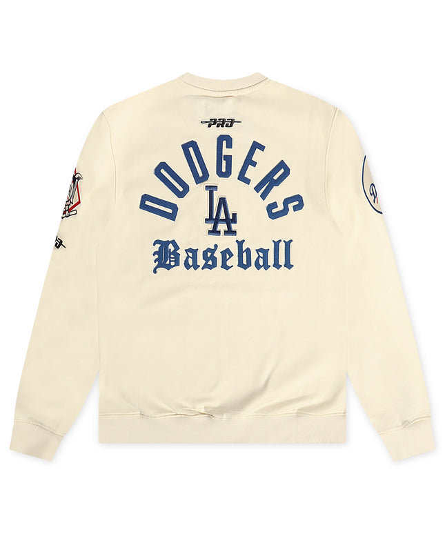 Pro Standard LA Dodgers National League Crewneck - Eggshell
