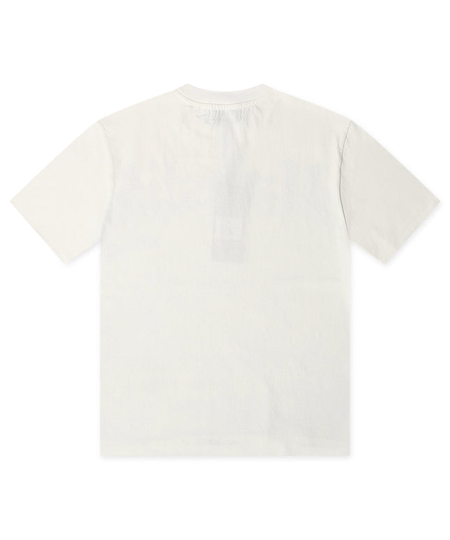 Majestik Mens Shariff Cropped Tee - White