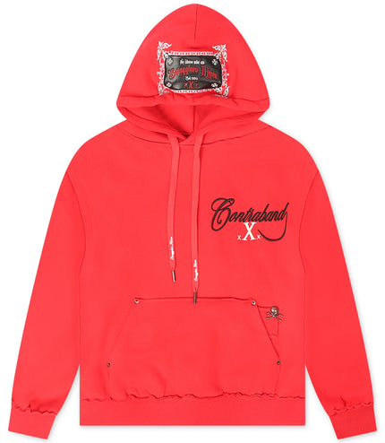 Smugglers Moon Contraband Hoodie - Red