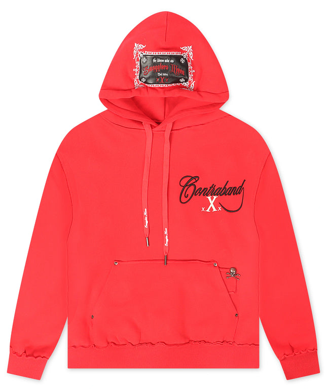 Smugglers Moon Contraband Hoodie - Red