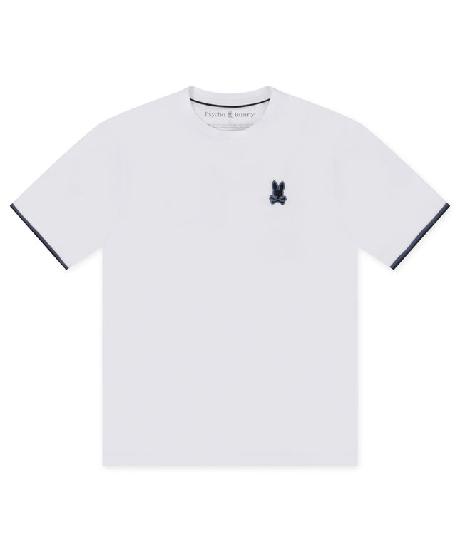 PSYCHO BUNNY HOUSTON FASHION TEE - WHITE PSYCHO BUNNY
