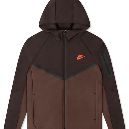 Nike Mens Tech Windrunner Full-Zip Jacket - Velvet Brown