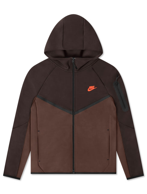 Nike Mens Tech Windrunner Full-Zip Jacket - Velvet Brown