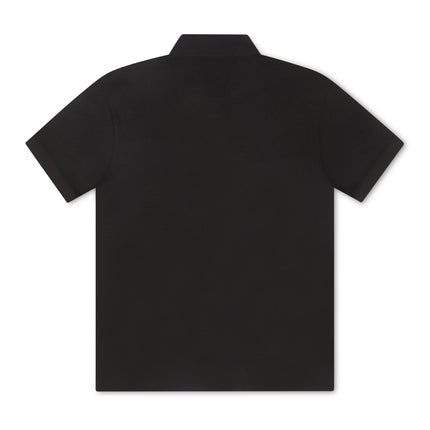 Boss Green Paddy Structure Polo - Black