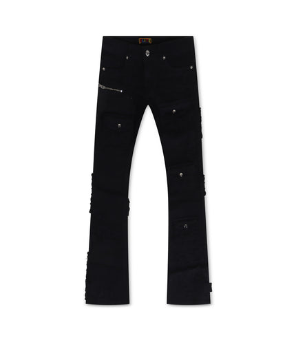 Elite Denim Kids Stacked Jeans - Black