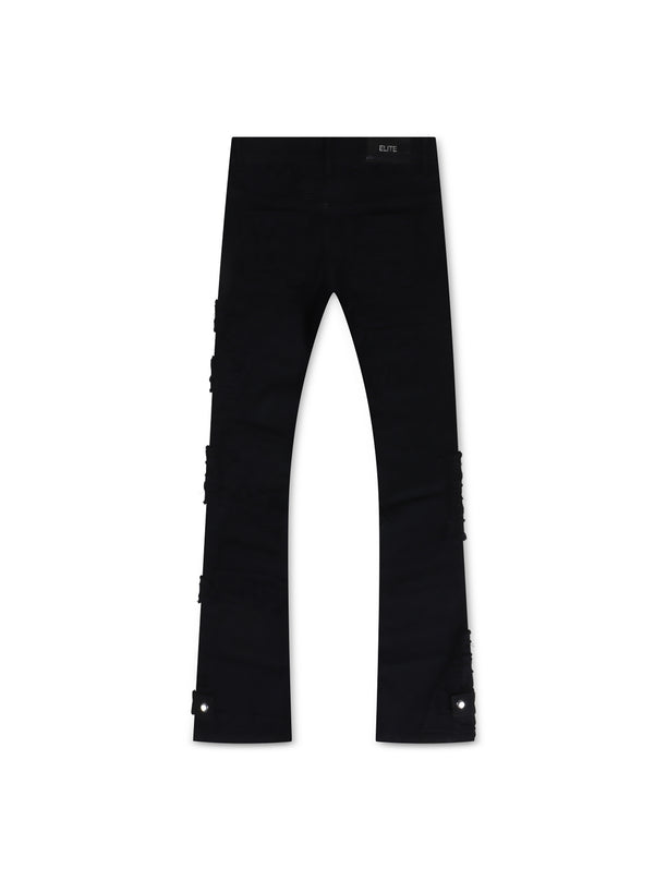 Elite Denim Kids Stacked Jeans - Black