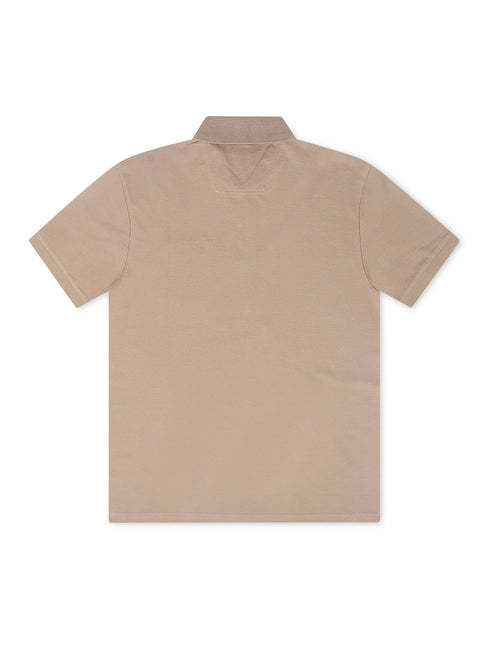 Boss Green Paddy Structure Polo - Beige