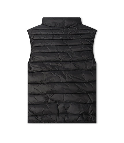 Psycho Bunny Blythe Packable Puffer Vest - Black