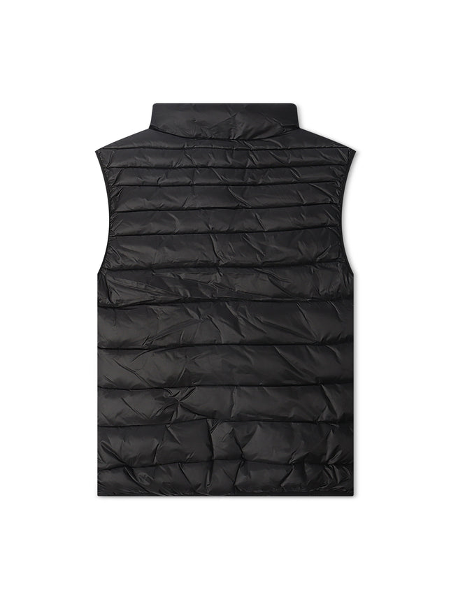 Psycho Bunny Blythe Packable Puffer Vest - Black