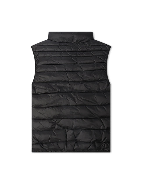 Psycho Bunny Blythe Packable Puffer Vest - Black