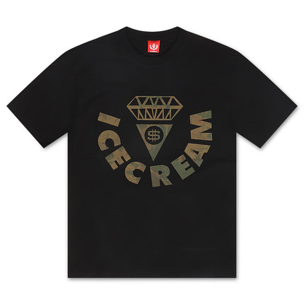 Icecream Diamond Tee - Black