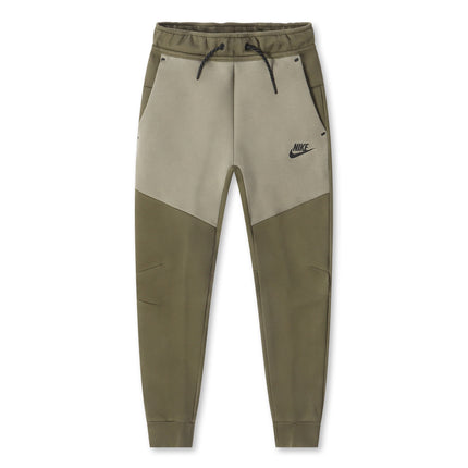 Nike Big Kids Tech Fleece Joggers - Medium Olive