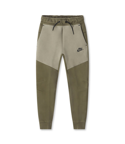 Nike Big Kids Tech Fleece Joggers - Medium Olive