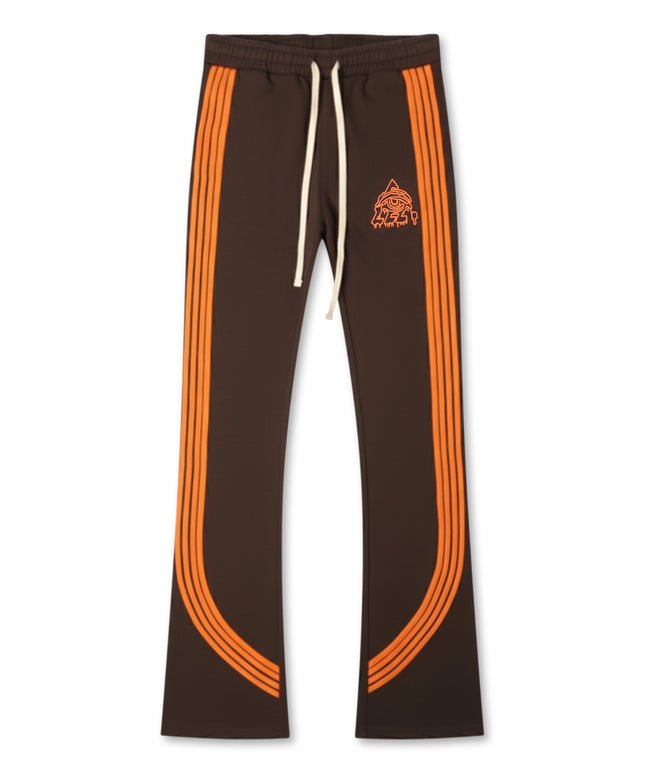 Starseed French Terry Pant - Brown/Orange