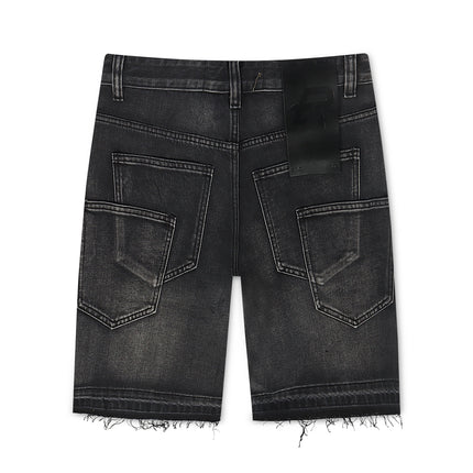 Politics Sanity Jorts - Black Wash