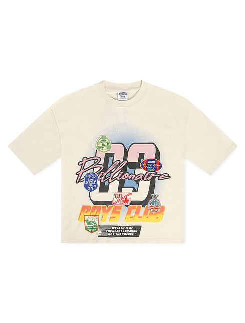 Billionaire Boys Club Clubs Knit Tee - Gardenia