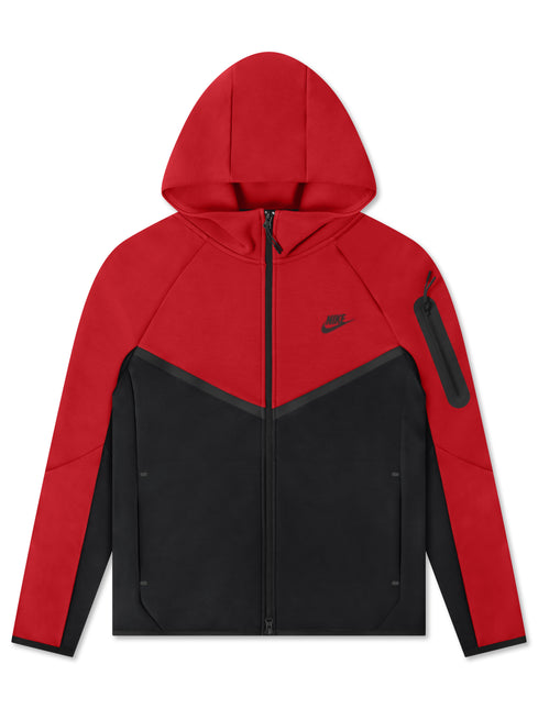 Nike Mens Tech Windrunner Full-Zip Jacket - Tough Red