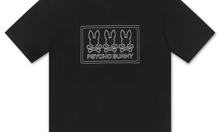 Psycho Bunny Tacoma Graphic Tee - Black