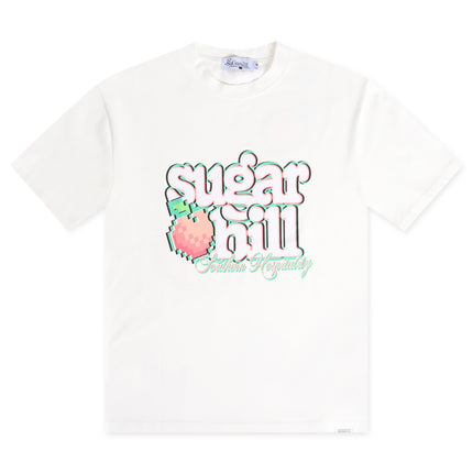 Sugarhill Peaches T-Shirt - White - Denim Exchange USA