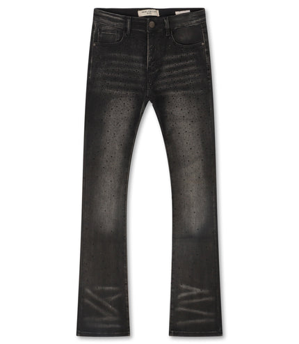 Reelistik Diamond Slim Stacked Jeans - Dark Grey