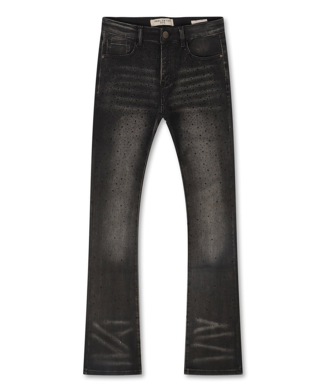 Reelistik Diamond Slim Stacked Jeans - Dark Grey