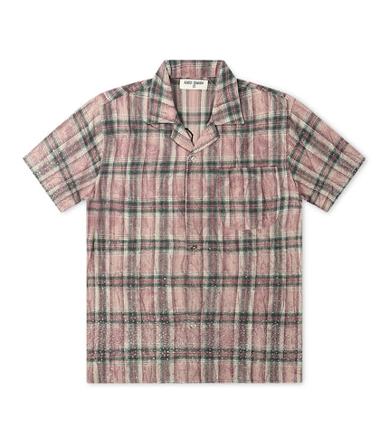 Almost Someday Solomon Rhinestone Flannel - Maroon