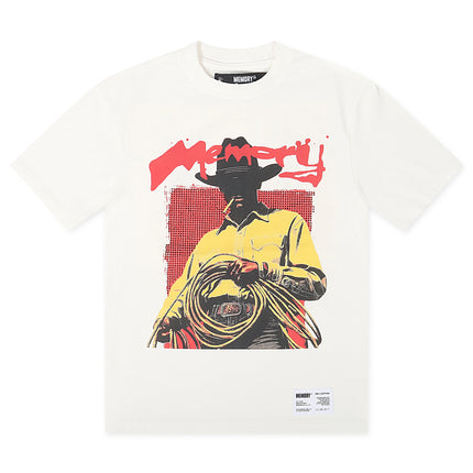 Memory Lane Untamed Tee - Antique White