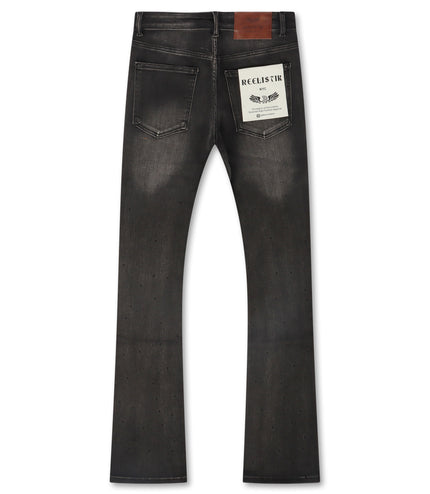 Reelistik Diamond Slim Stacked Jeans - Dark Grey