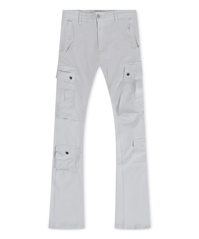 Jordan Craig Stacked Rodeo Polyester Cargo Pants - Grey - Denim Exchange 