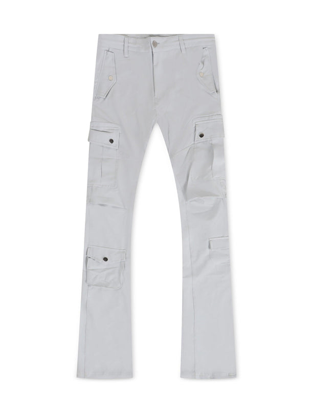 Jordan Craig Stacked Rodeo Polyester Cargo Pants - Grey - Denim Exchange 