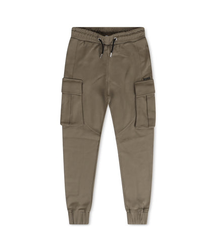 Boss Kids Cargo Joggers - Green Khaki