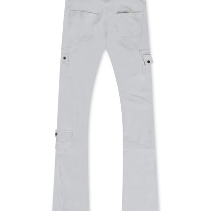 Jordan Craig Stacked Rodeo Polyester Cargo Pants - Grey - Denim Exchange 