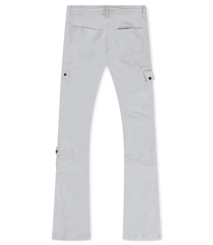 Jordan Craig Stacked Rodeo Polyester Cargo Pants - Grey - Denim Exchange 