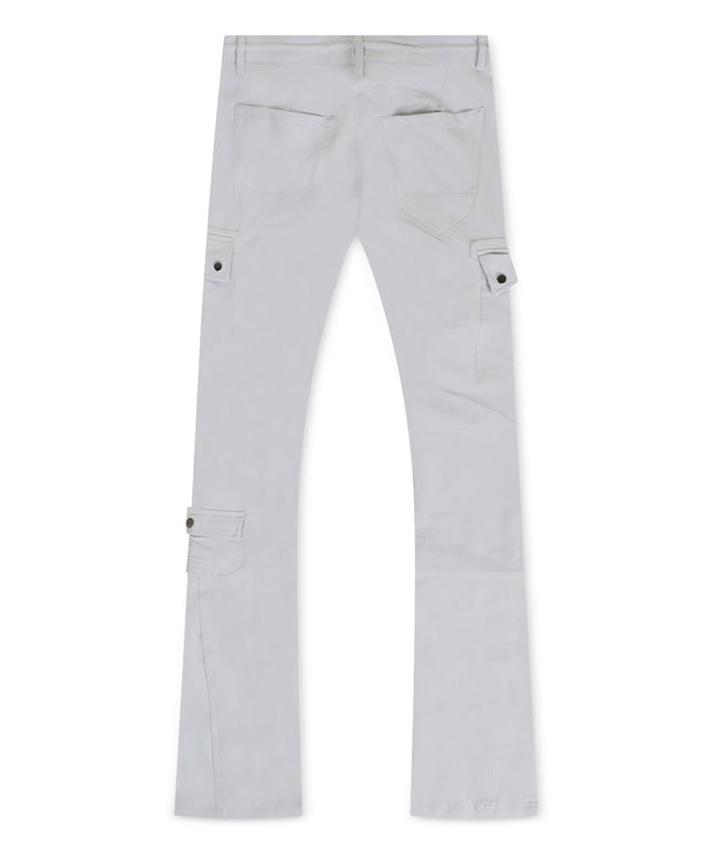 Jordan Craig Stacked Rodeo Polyester Cargo Pants - Grey - Denim Exchange 