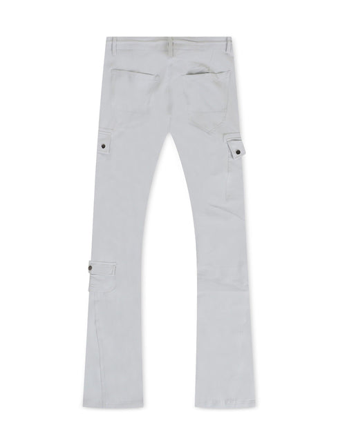 Jordan Craig Stacked Rodeo Polyester Cargo Pants - Grey - Denim Exchange 