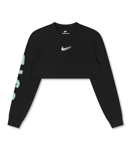 Nike Womens Oversized Long Sleeve - Black