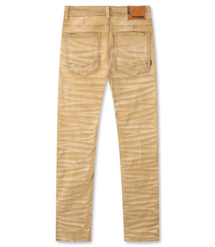 Makobi Straight Leg Jeans - Mocha Wash
