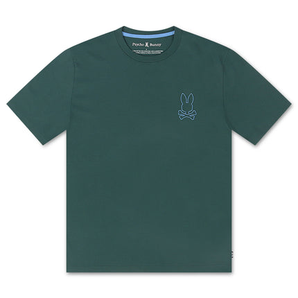 Psycho Bunny Hamilton Embroidered Tee  - Seamoss