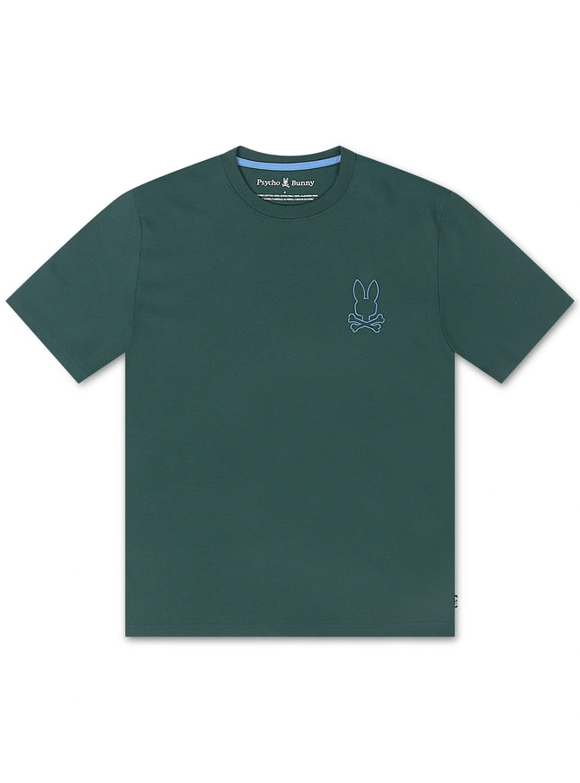 Psycho Bunny Hamilton Embroidered Tee  - Seamoss