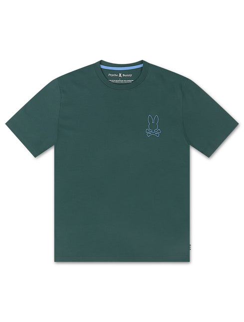 Psycho Bunny Hamilton Embroidered Tee  - Seamoss