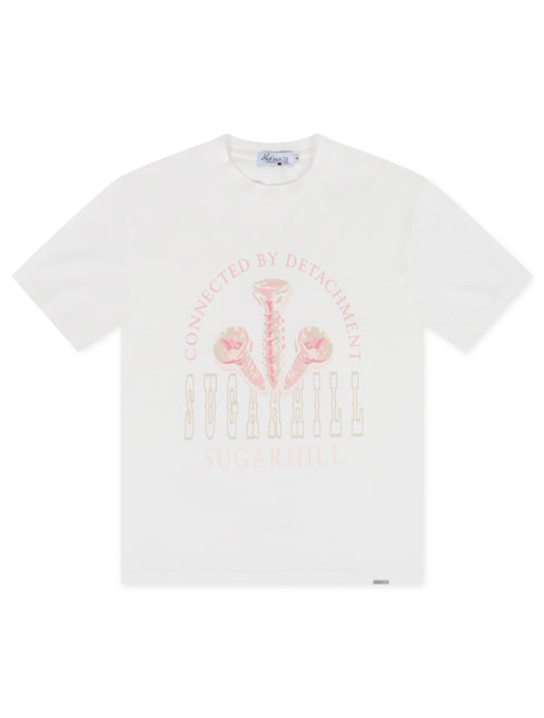 Sugarhill Screwed Up T-Shirt - White - Denim Exchange USA