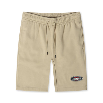 Air Jordan Mens Brooklyn Fleece Shorts - Desert Khaki