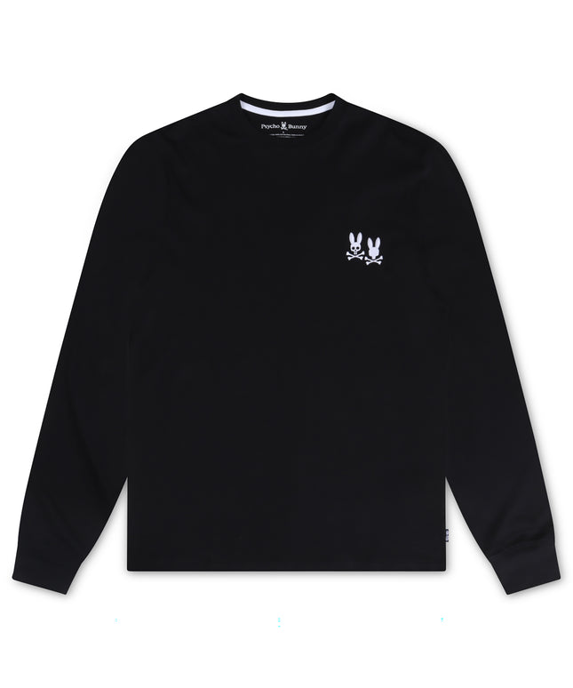 Psycho Bunny Mens Tilden Long Sleeve - Black