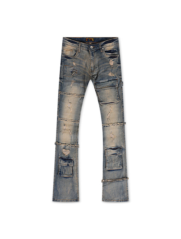 Elite Denim Kids Stacked Jeans - Vintage Wash