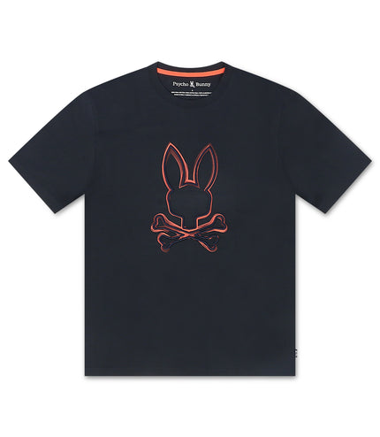 Psycho Bunny Vincent Graphic Tee - Navy