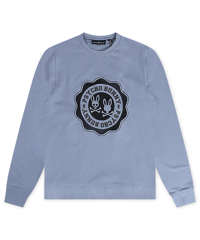 Psycho Bunny Mens London Embroidered Sweatshirt - Tmp