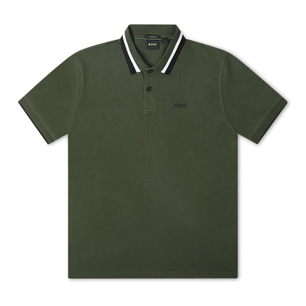 Boss Green Paddy AP Heritage Polo - Hunter