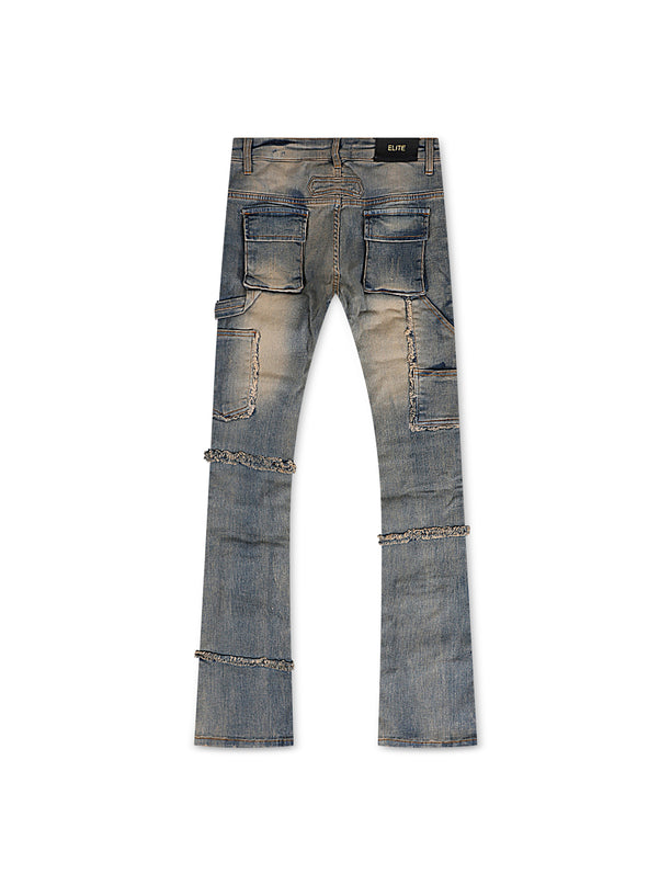 Elite Denim Kids Stacked Jeans - Vintage Wash